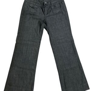 Lucky Brand Wide Leg Pants - Dark / gray black wash